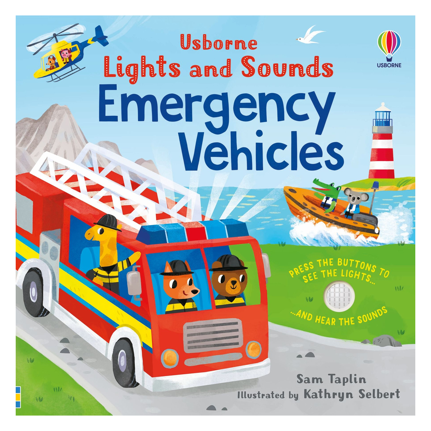 USBORNE Lights And Sounds Emergency Vehicles