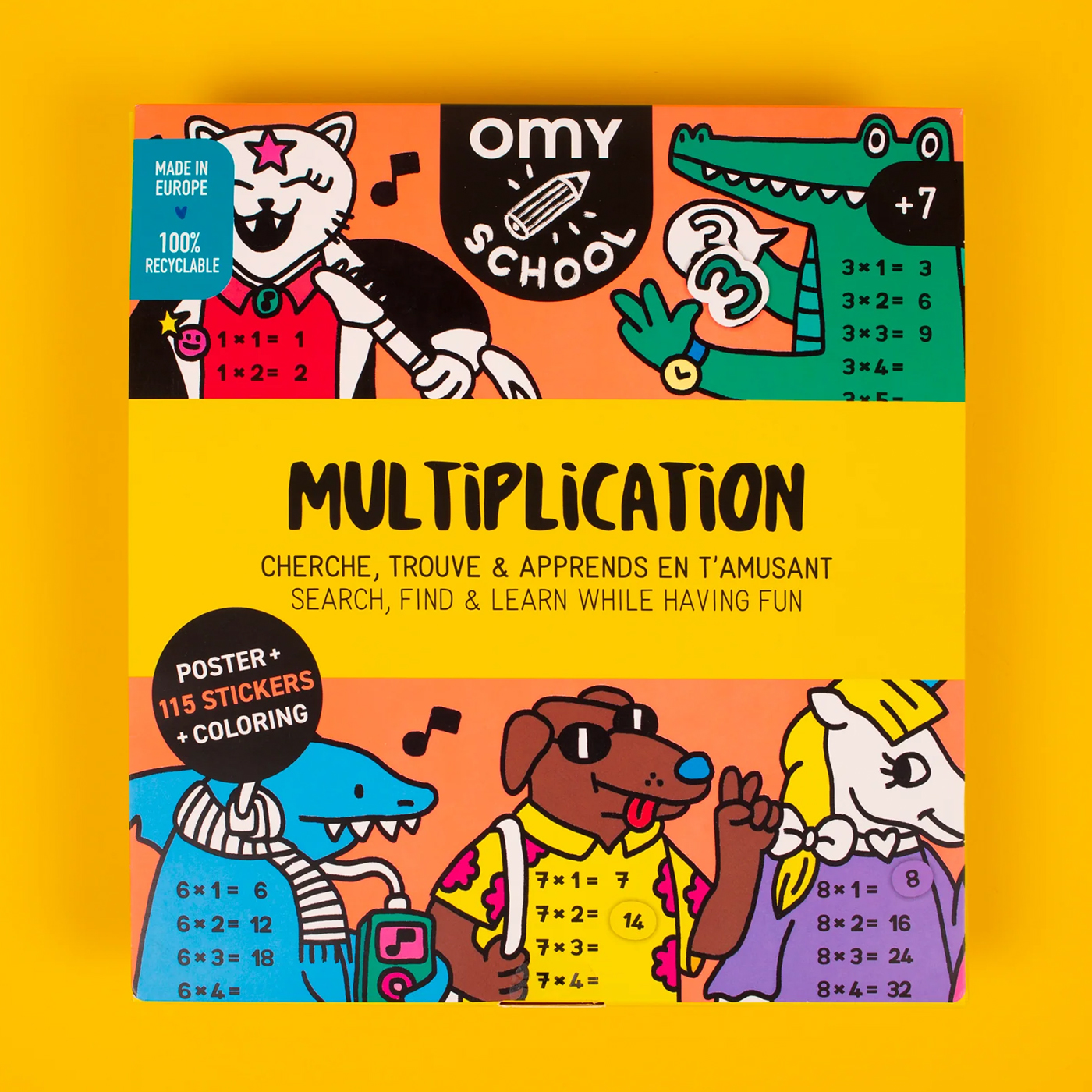 OMY Omy Schools Poster | Multiplications