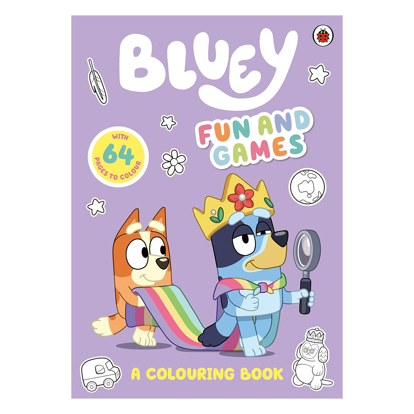  Bluey: Fun And Games: A Colouring Book