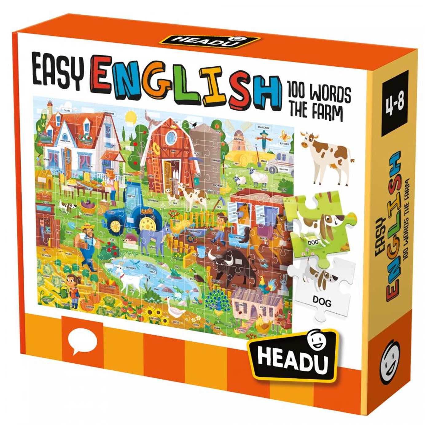 HEADU Headu Easy English 100 Words The Farm
