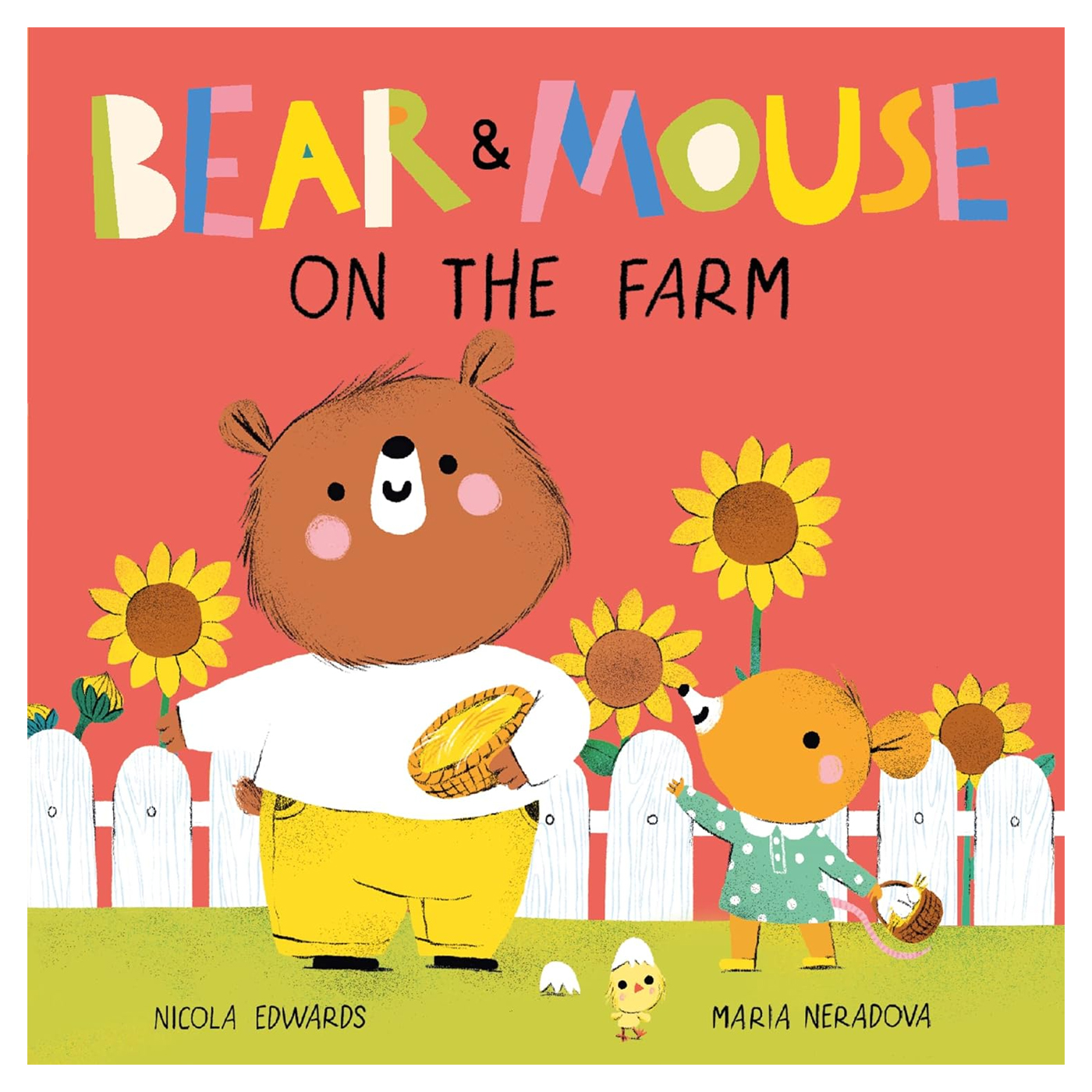  Bear & Mouse On The Farm