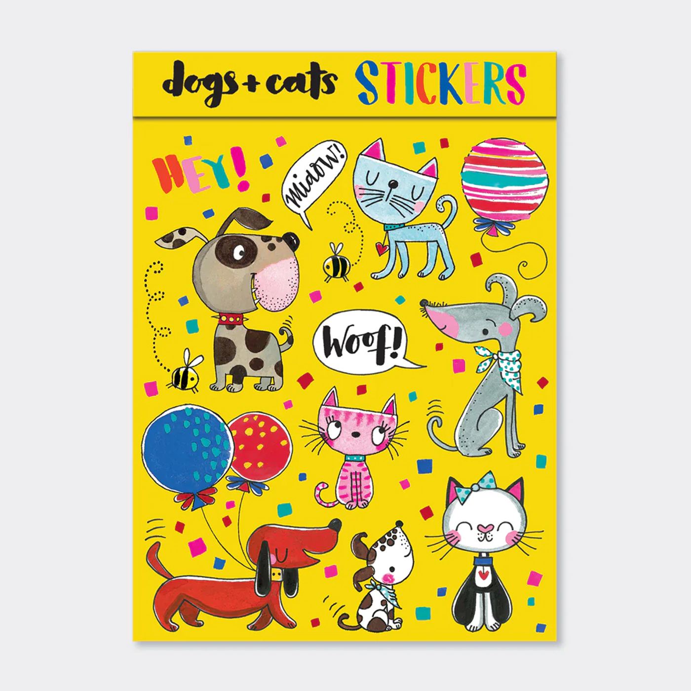 RACHEL ELLEN Rachel Ellen Sticker Seti | Dogs & Cats