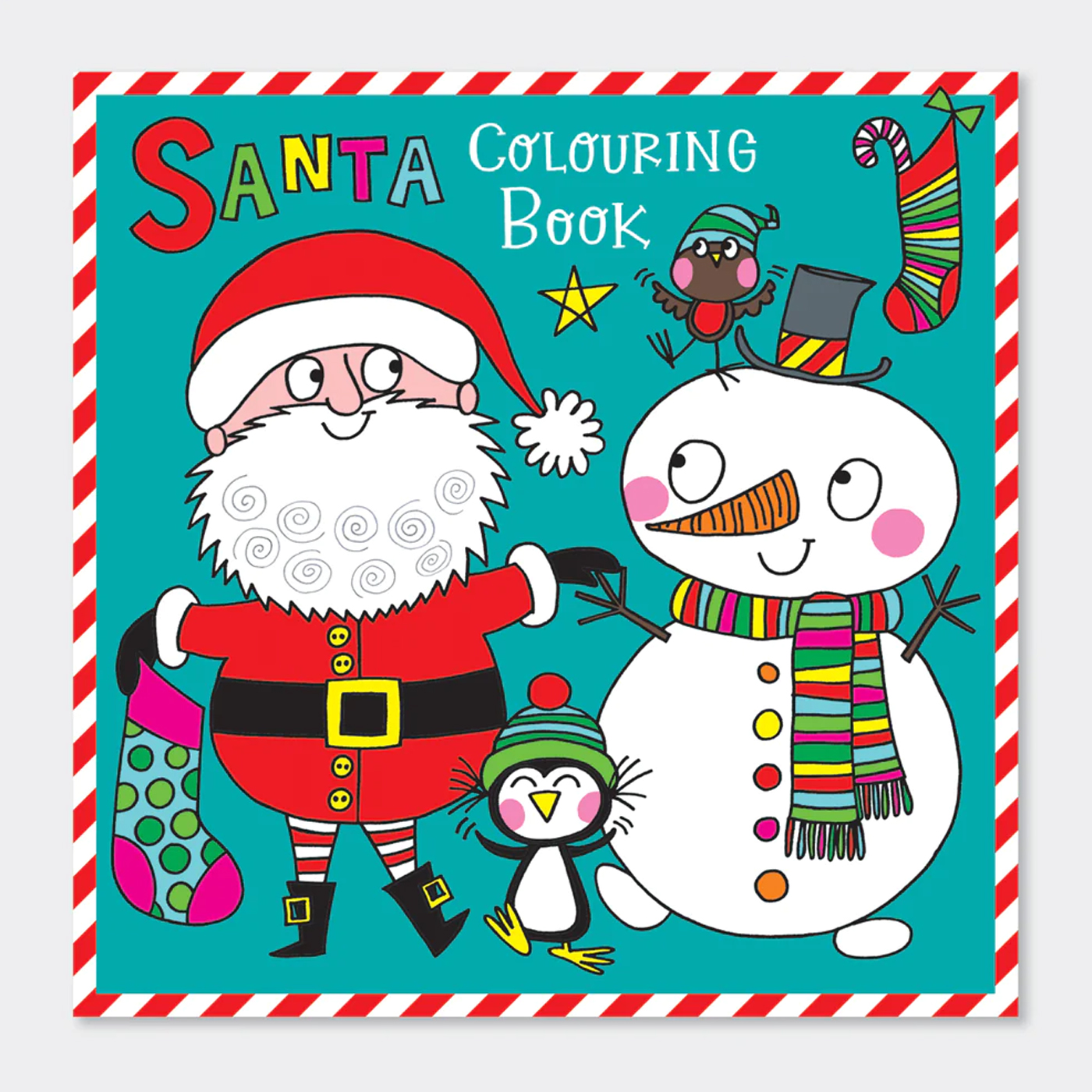  Rachel Ellen Boyama Kitabı | Santa & Snowman