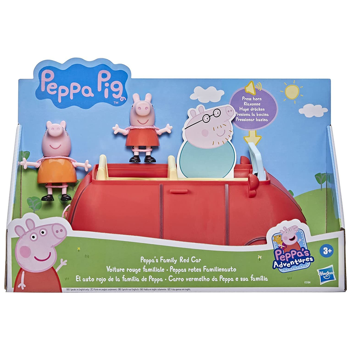 HASBRO GAMES Peppa Pig Kırmızı Aile Aracı