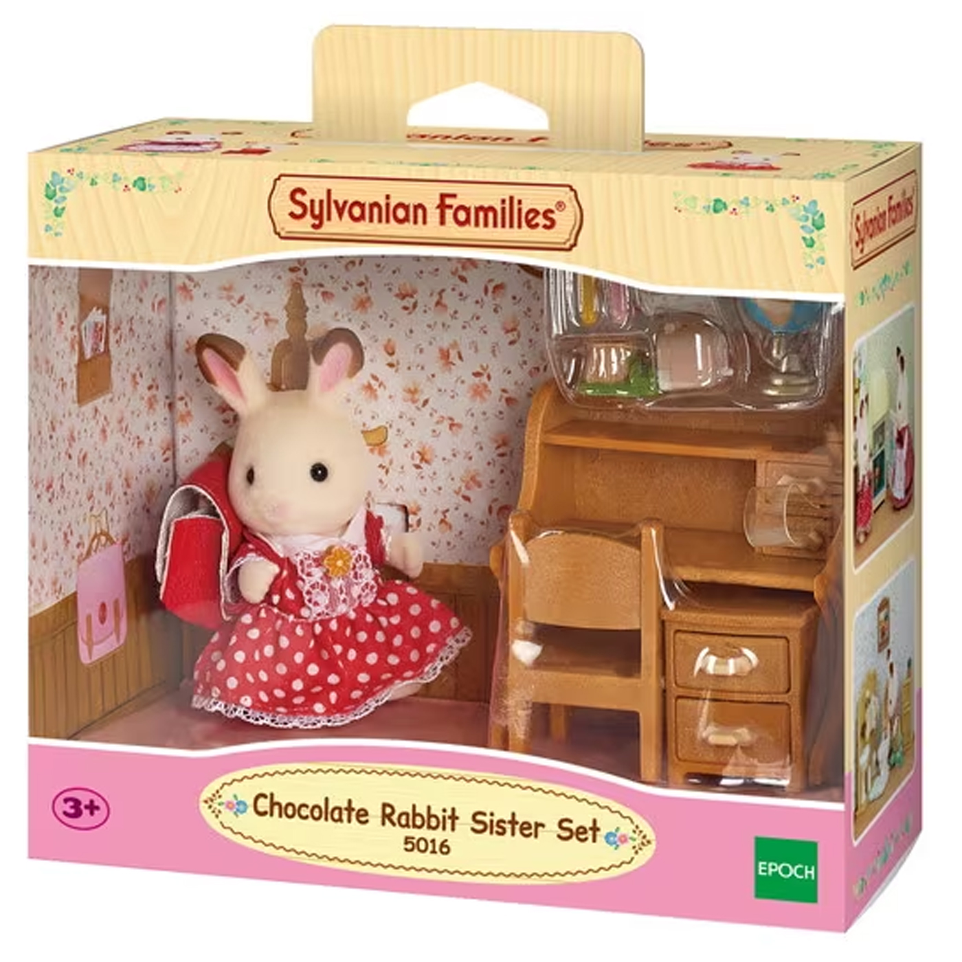  Sylvanian Families Rabbit Sister - Desk