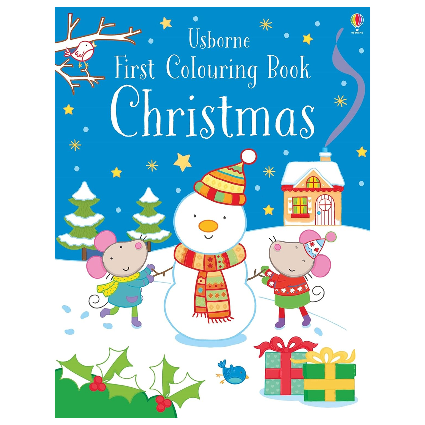 USBORNE First Colouring Book Christmas