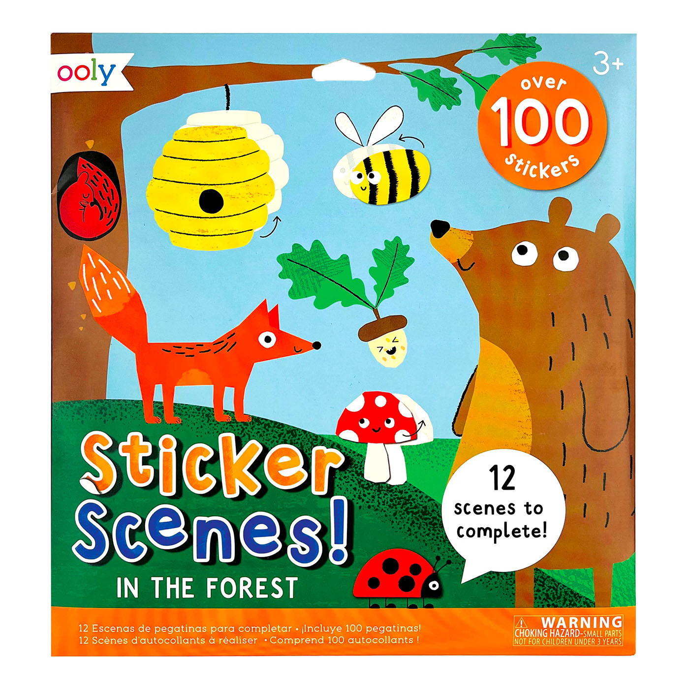  Ooly Sticker Scenes Çıkartma Sahnesi - In The Forest