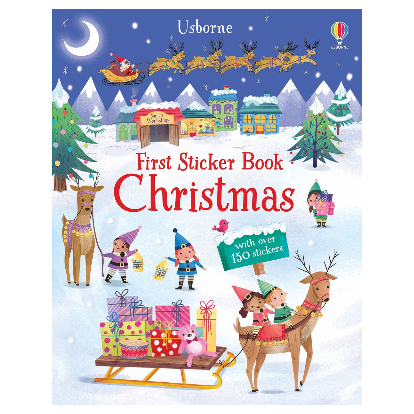 USBORNE First Sticker Book Christmas