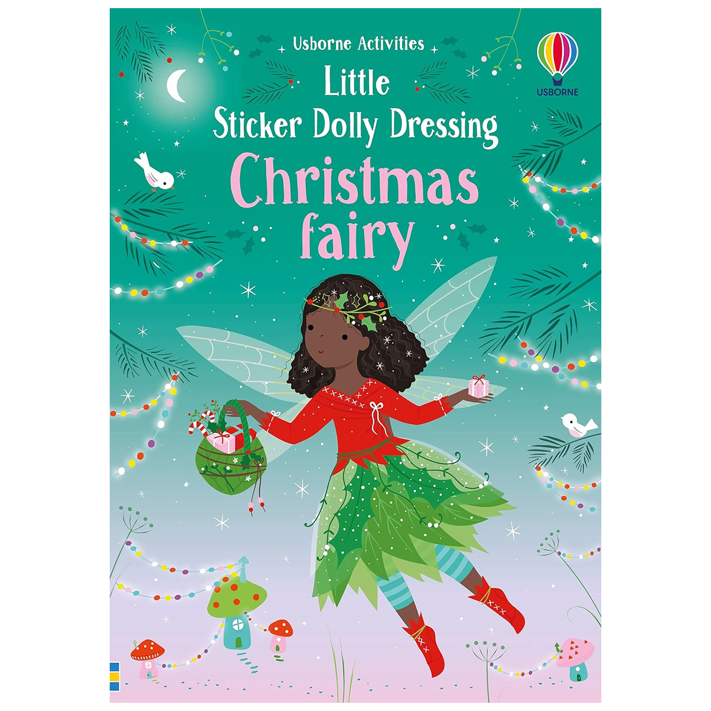 USBORNE Little Sticker Dolly Dressing Christmas Fairy