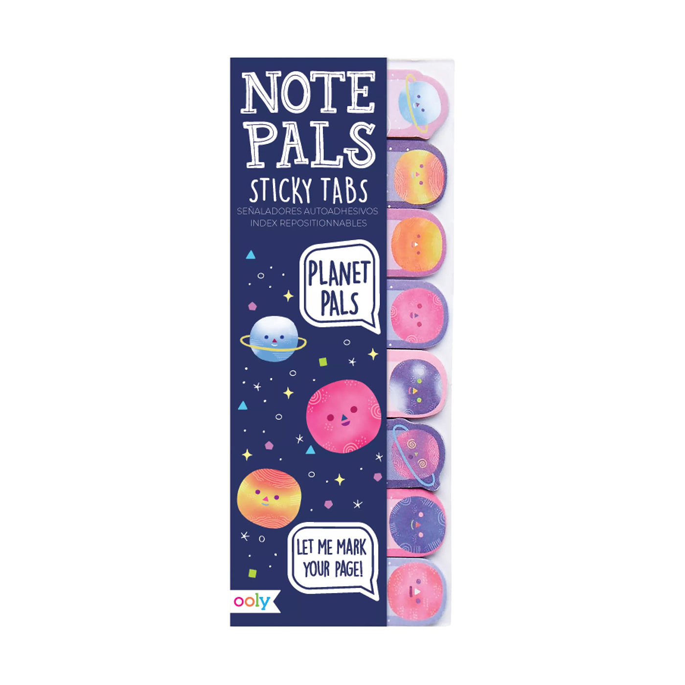  Ooly Note Pals Yapışkanlı Etiket Seti - Planet Pals