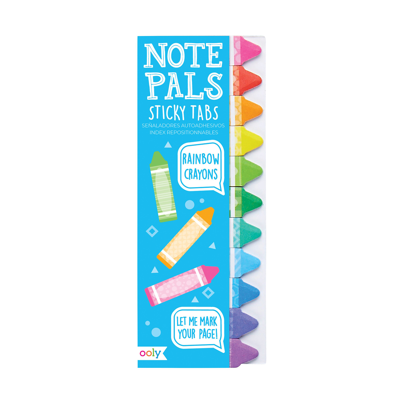 OOLY Ooly Note Pals Yapışkanlı Etiket Seti - Rainbow Crayons