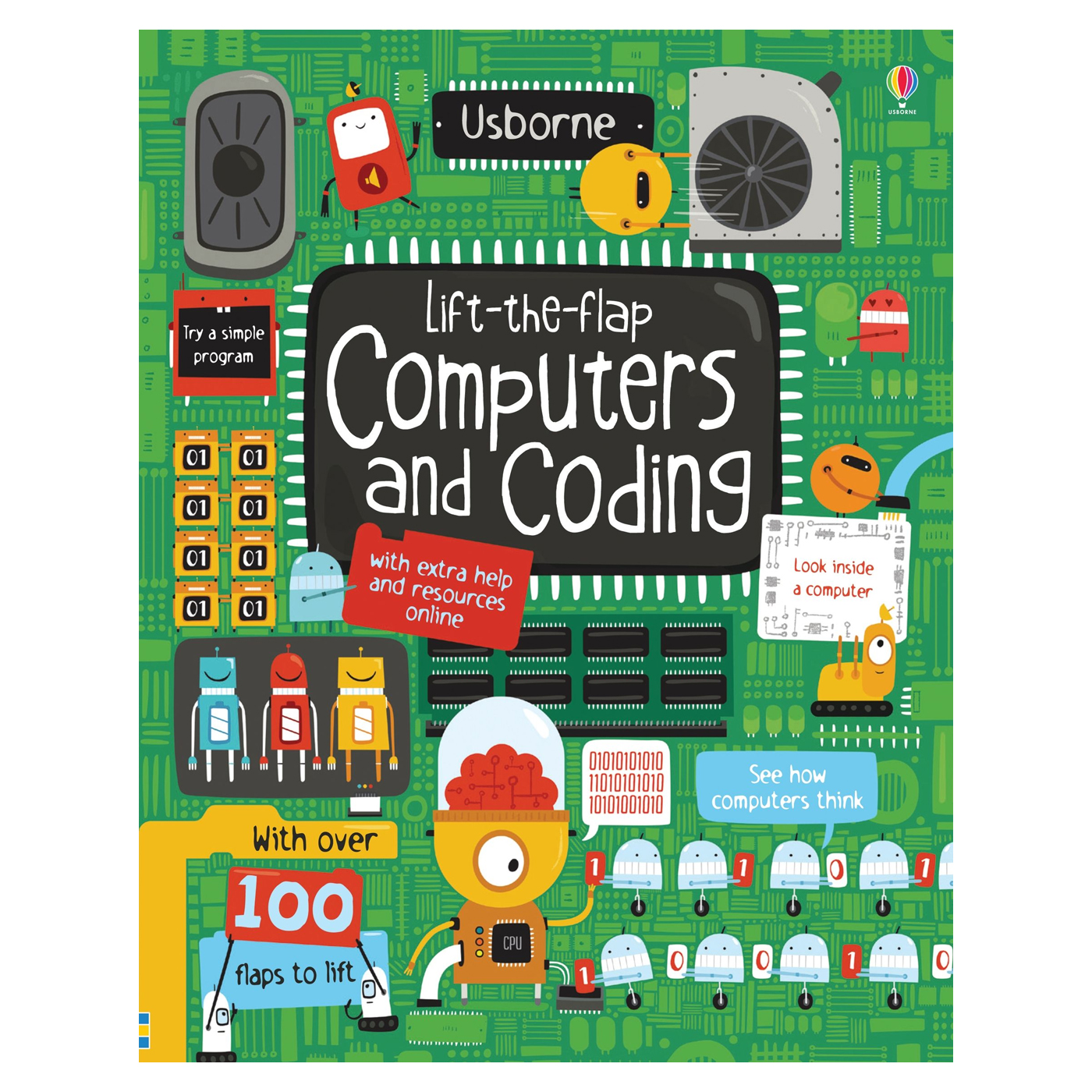 USBORNE Lift-the-Flap Computers and Coding
