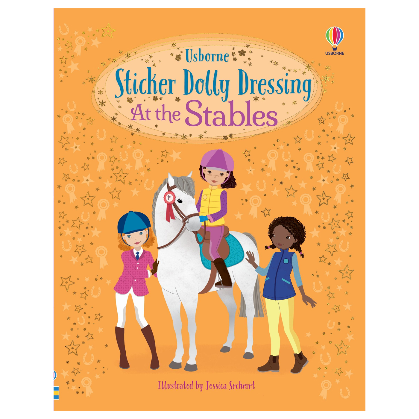 USBORNE Sticker Dolly Dressing At the Stables