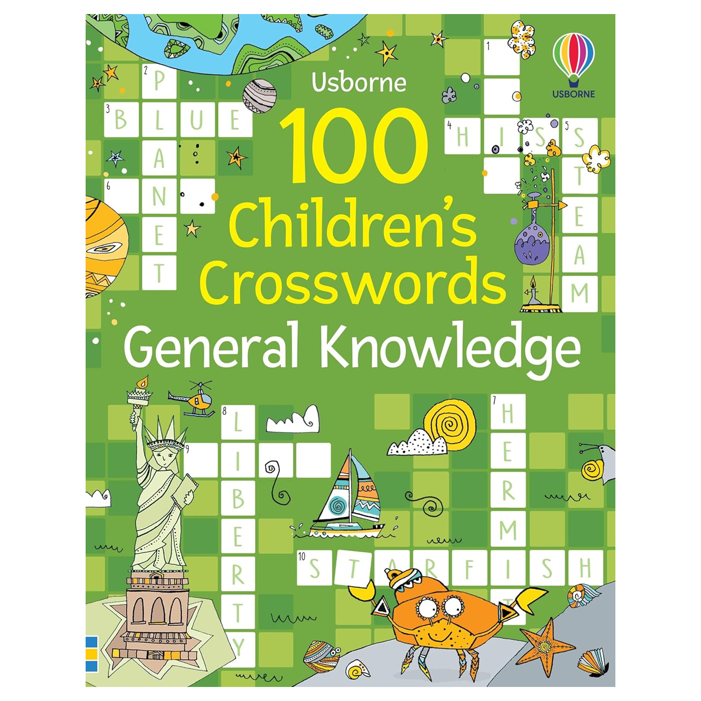 USBORNE 100 Children's Crosswords: General Knowledge