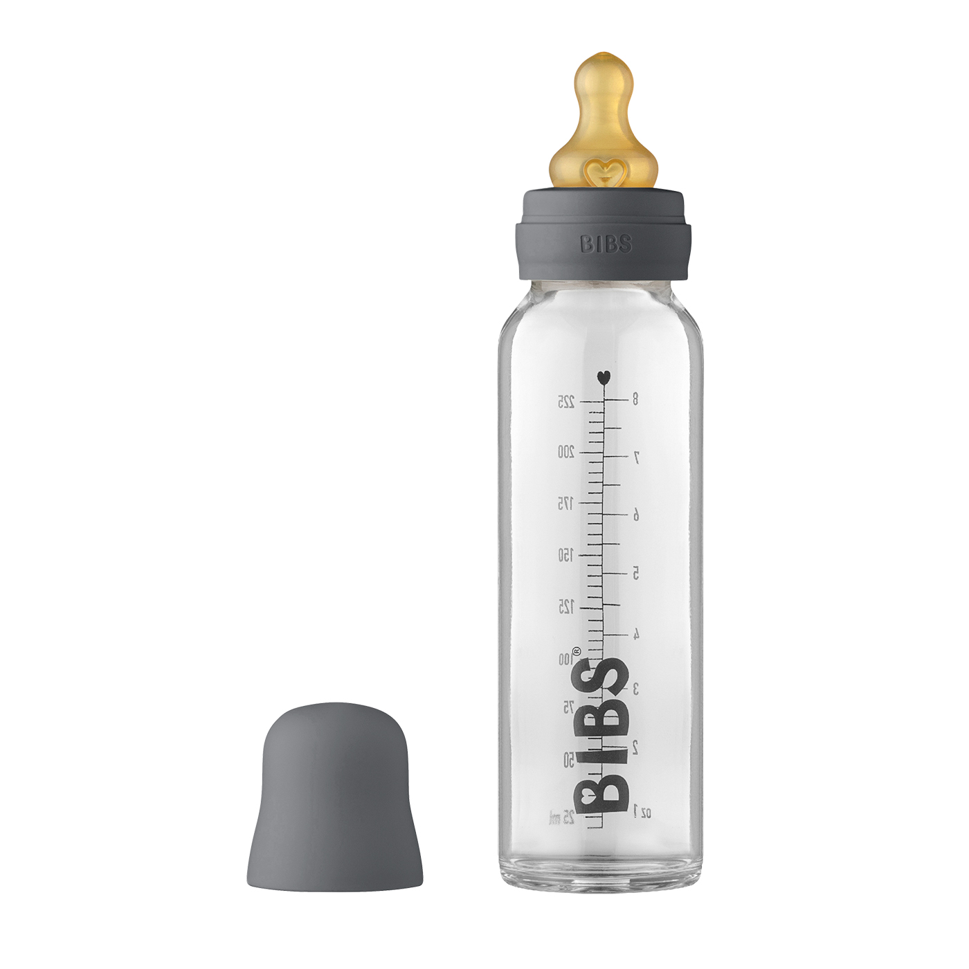 BIBS Bibs Baby Bottle Complete Biberon Set 225 ml | Iron