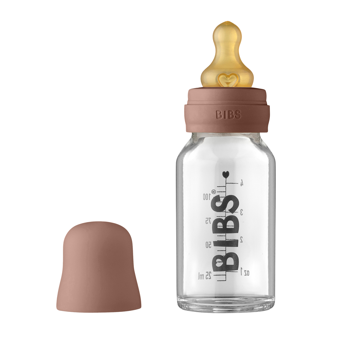 BIBS Bibs Baby Bottle Complete Biberon Set 110 ml | Woodchuck