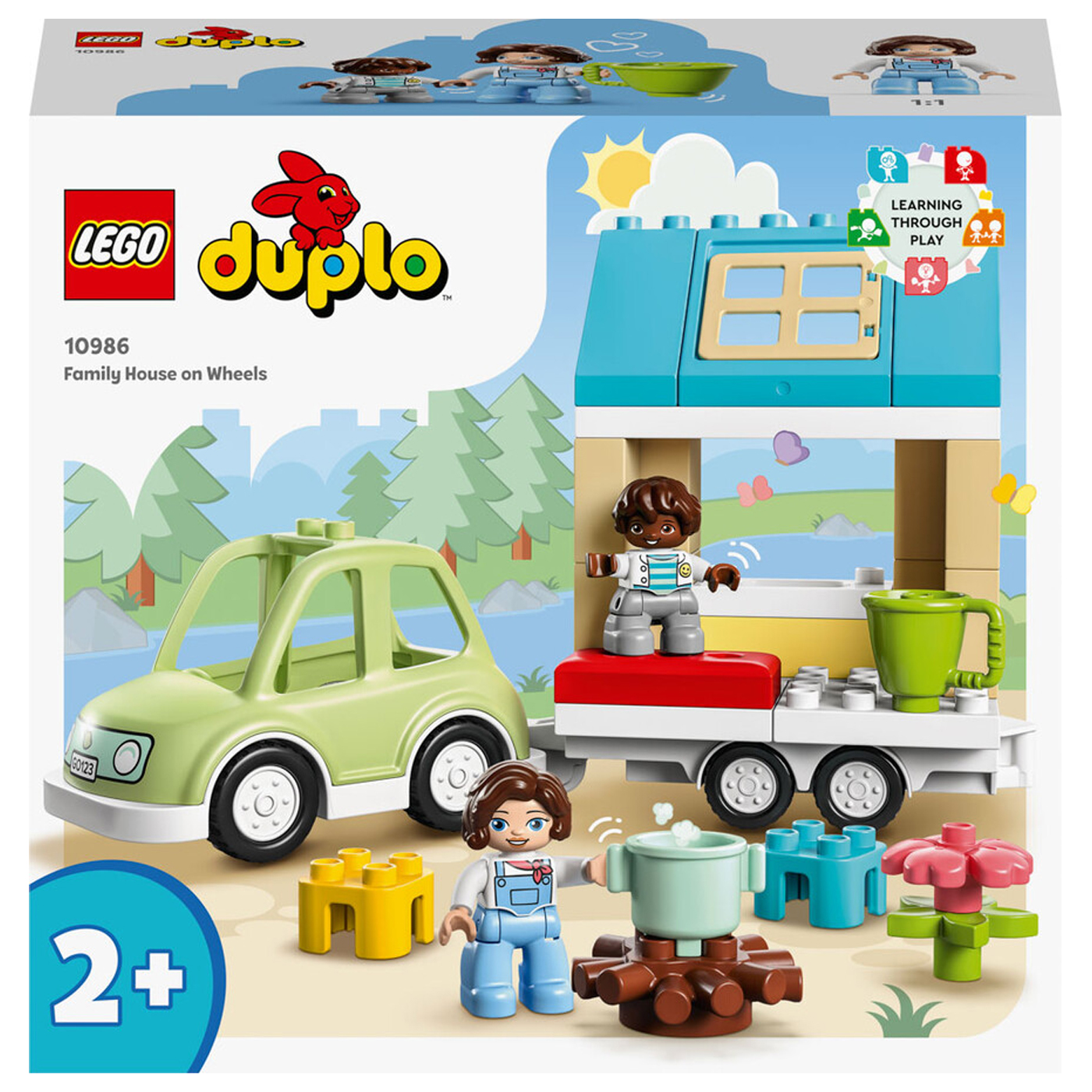  Lego Duplo Kasabası - Tekerlekli Aile Evi