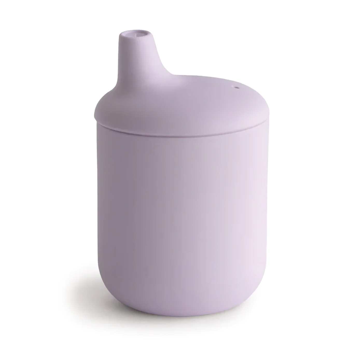 MUSHIE Mushie Pipetli Silikon Sippy Cup Alıştırma Bardağı | Soft Lilac