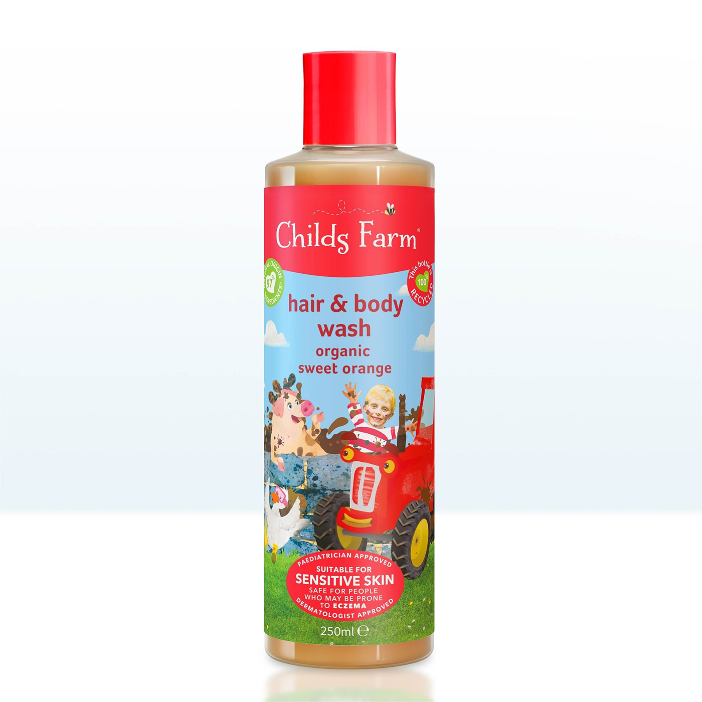  Childs Farm Organik Tatlı Portakal Özlu Saç ve Vücut Şampuanı 250ml