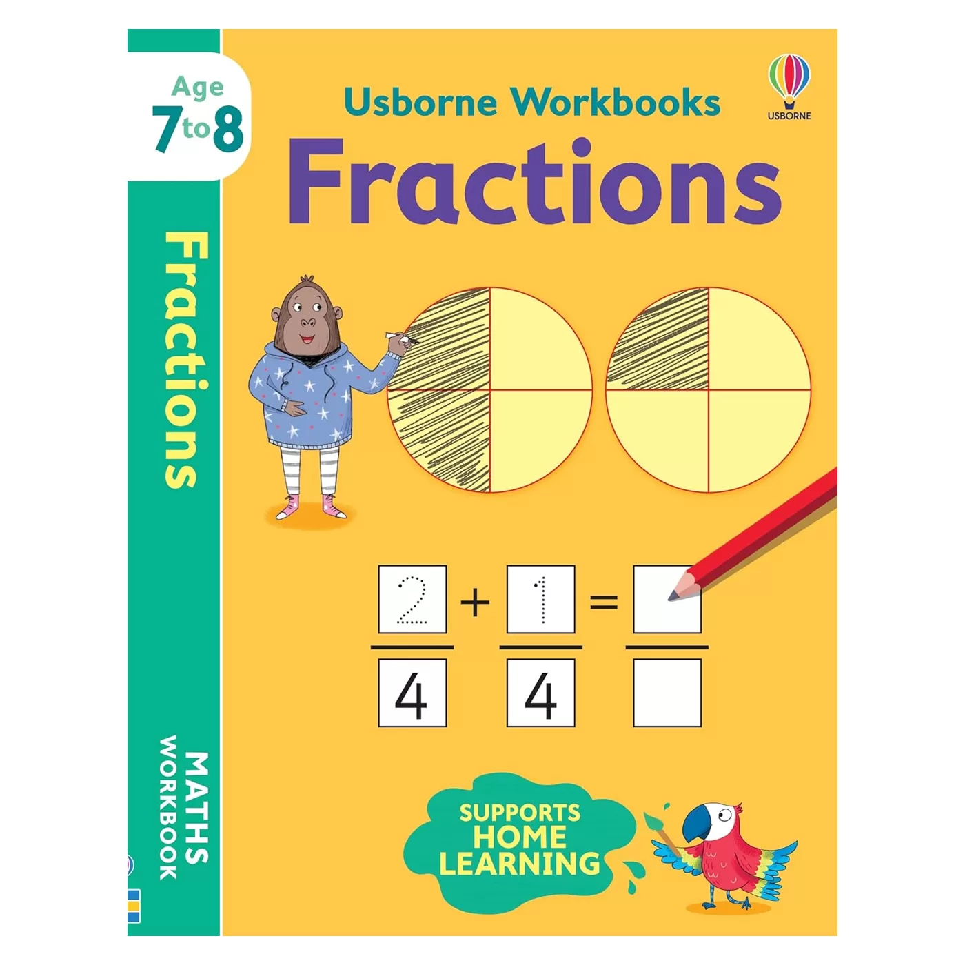 USBORNE Workbooks Fractions 7-8