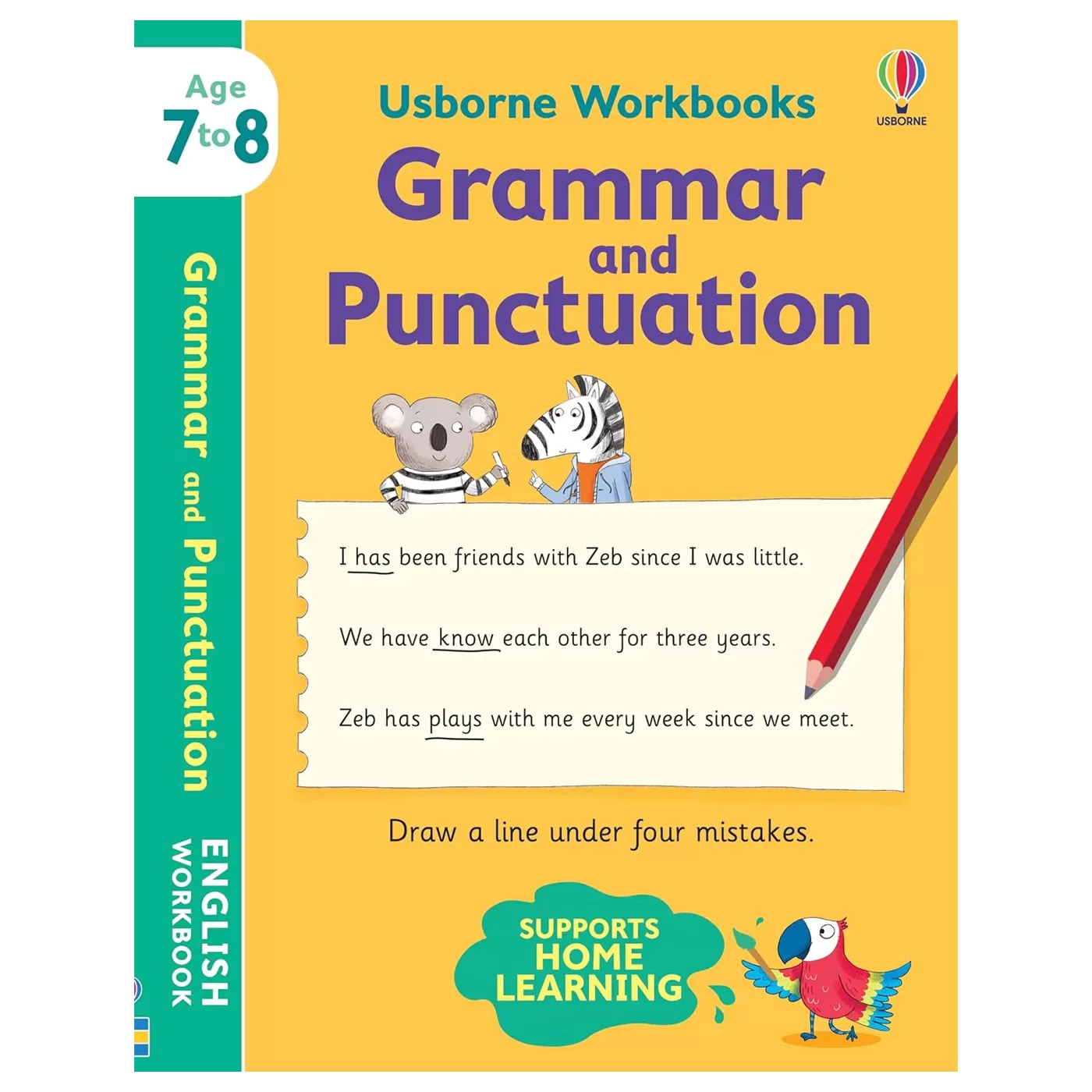 USBORNE Workbooks Grammar And Punctuation 7-8