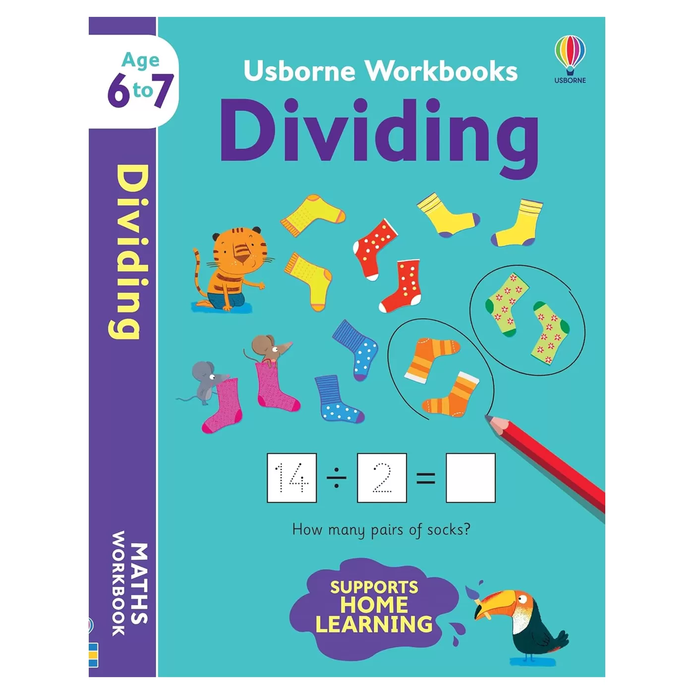 USBORNE Workbooks Dividing 6-7