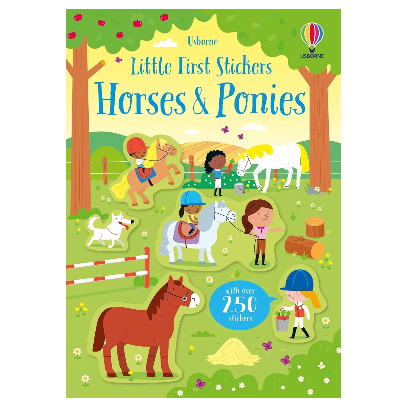 USBORNE Little First Stickers Horses and Ponies
