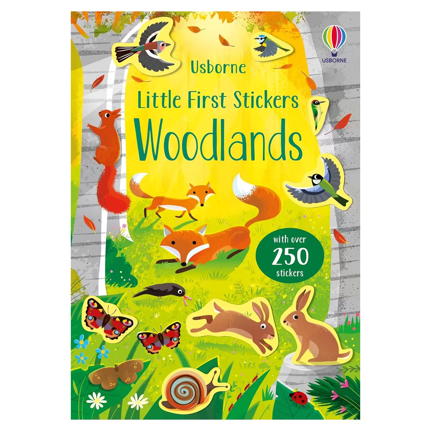 USBORNE Little First Stickers Woodlands