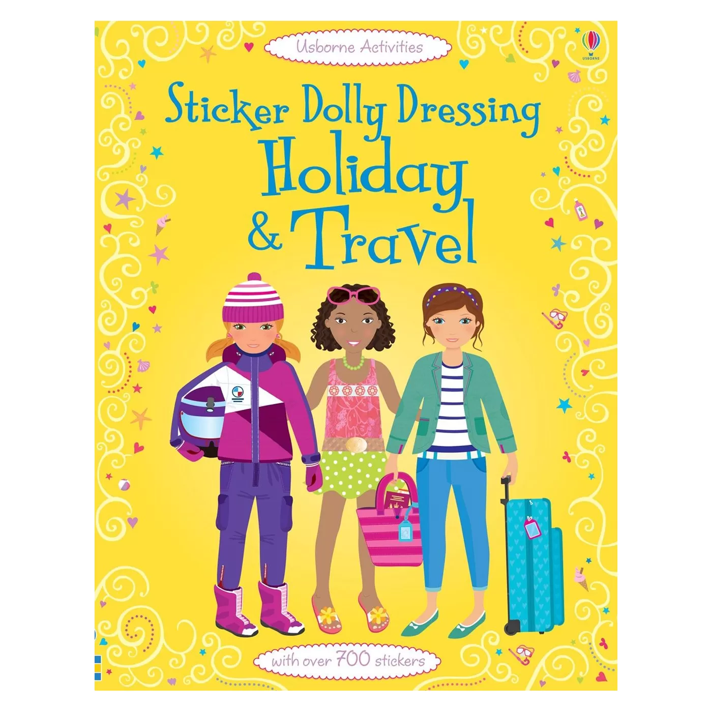 USBORNE Sticker Dolly Dressing Holiday & Travel