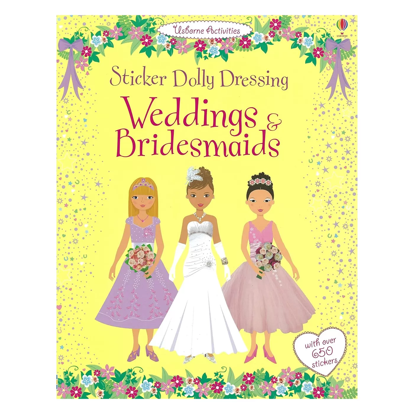 USBORNE Sticker Dolly Dressing Weddings & Bridesmaids