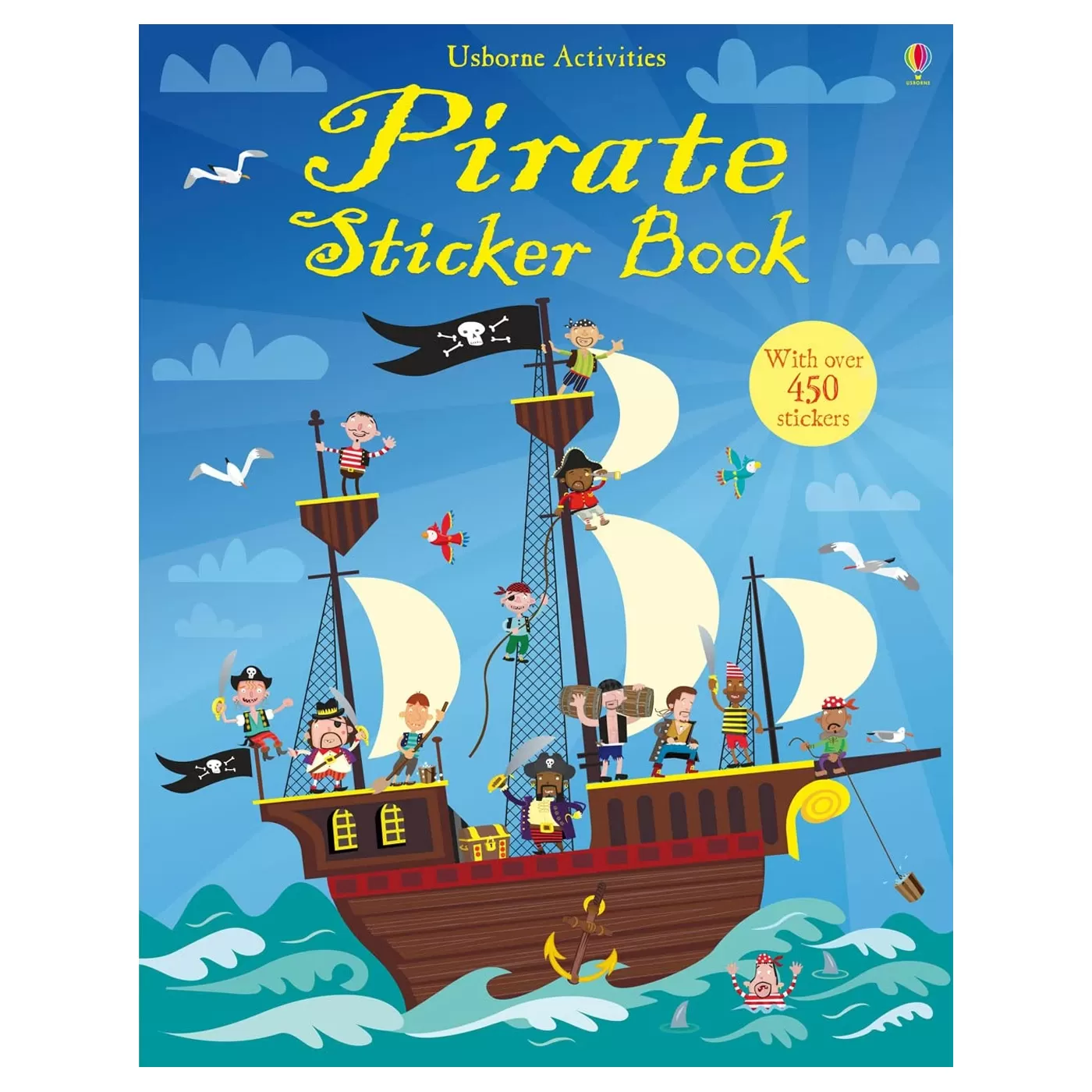 USBORNE Pirate Sticker Book
