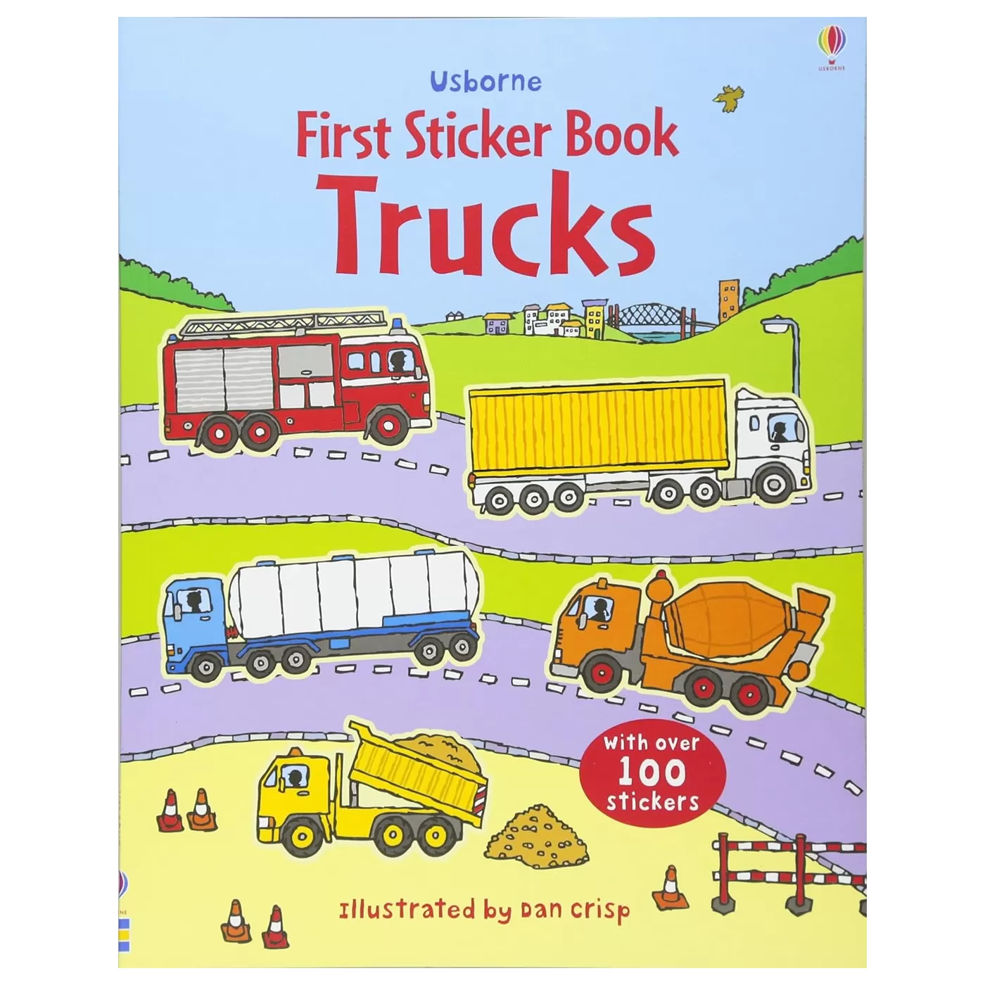 USBORNE First Sticker Book Trucks