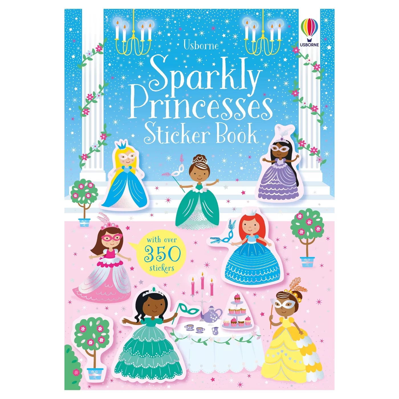  Sparkly Princesses Sticker Book