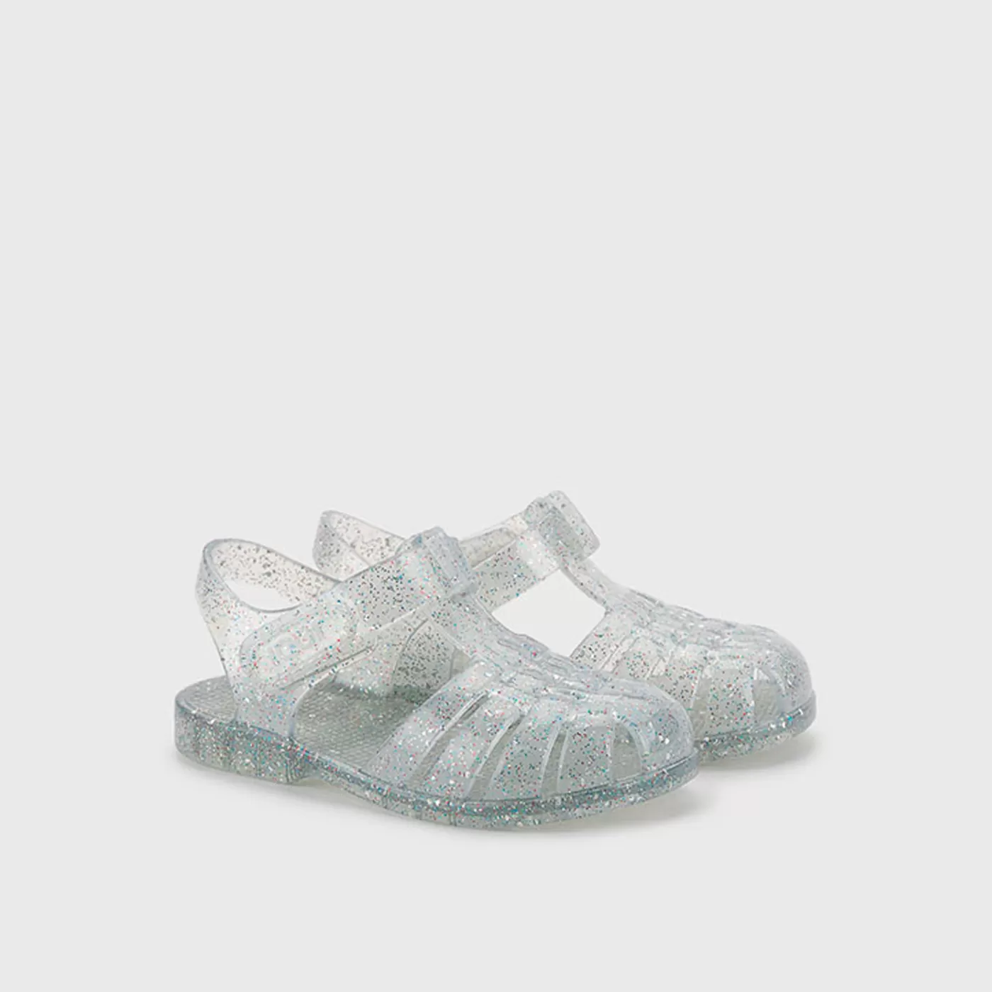 IGOR Igor S10329 Classica Cristal Çocuk Sandalet | Transparente Multi Glitter